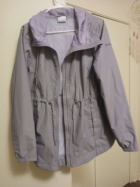 Columbia Women's Lavender Utility Rain Jacket